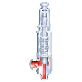 ARI-SAFE-TCP-Standard safety valve with thread connection - closed bonnet - closed lifting device - acc. to VdTÜV sheet 100, AD2000-A2 and EN ISO 4126-1