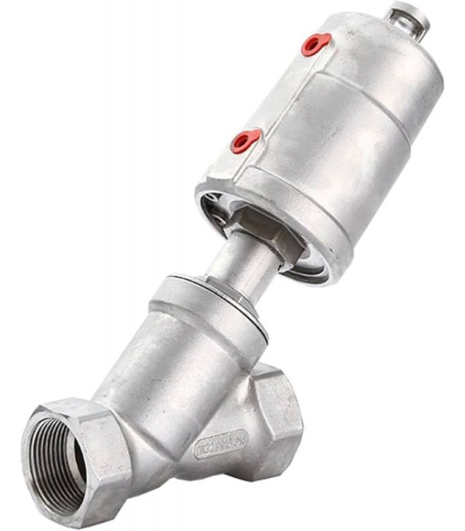 PNEMATIC ANGLE SEAT VALVE