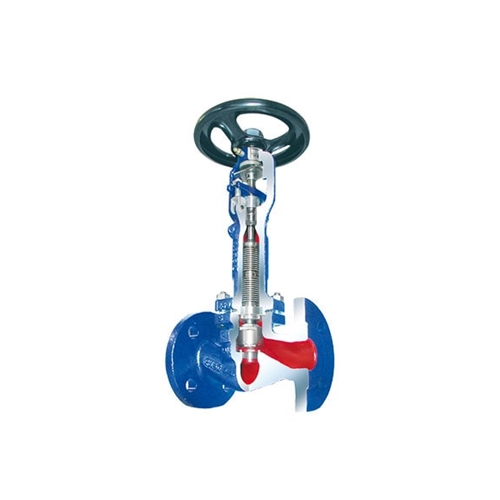 ARI-FABA LA-Stop valve - straight through with long bellow and bellows seal